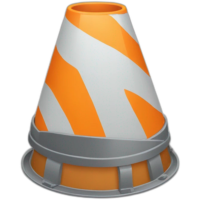 cone chantier emoji