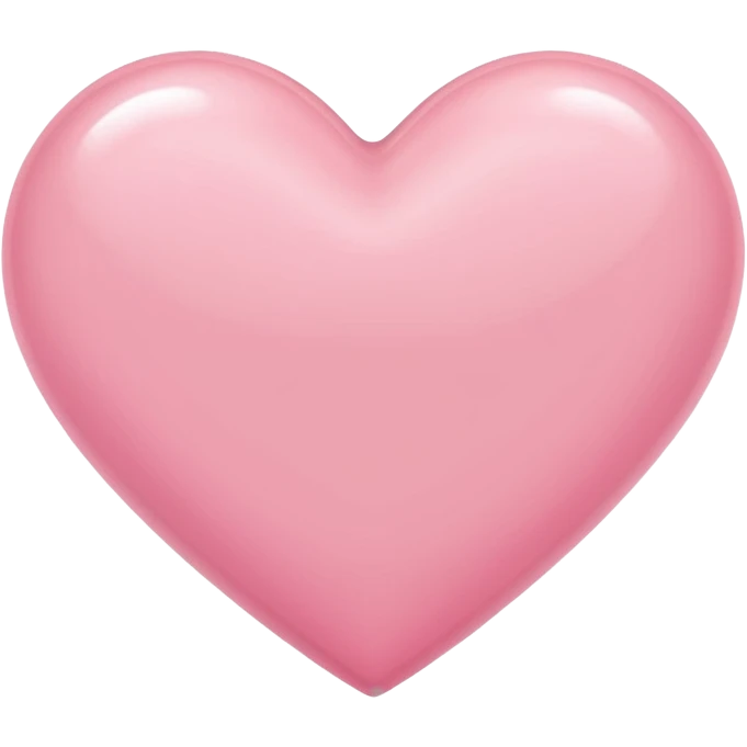 light pink heart emoji