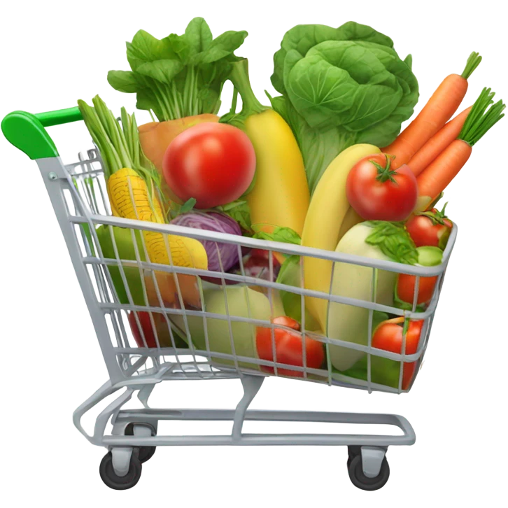 grocery shopping emoji