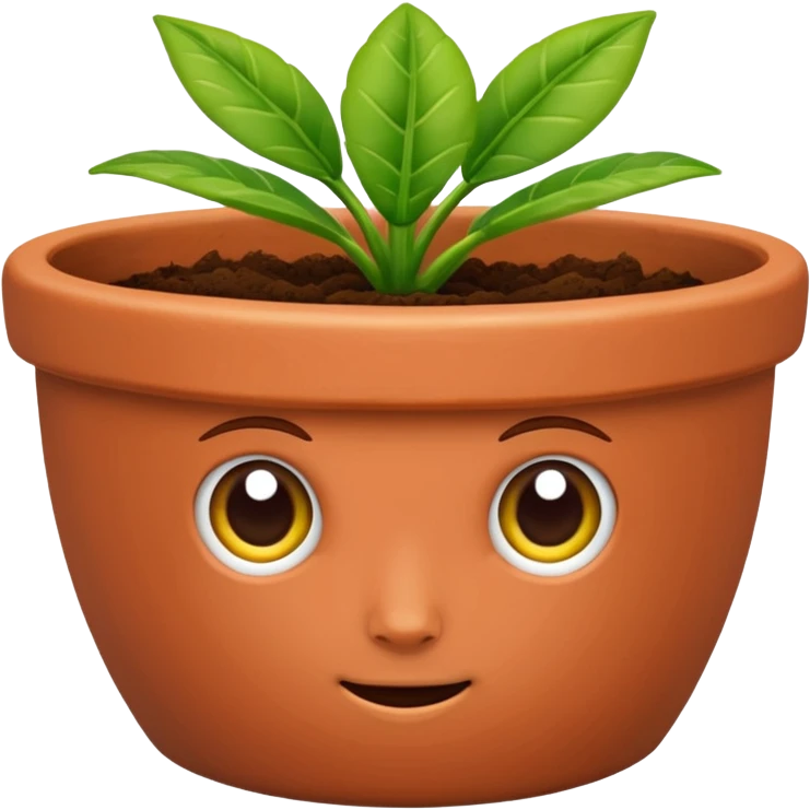 flower pot emoji