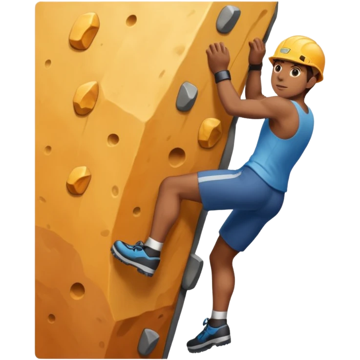 human  climbing emoji