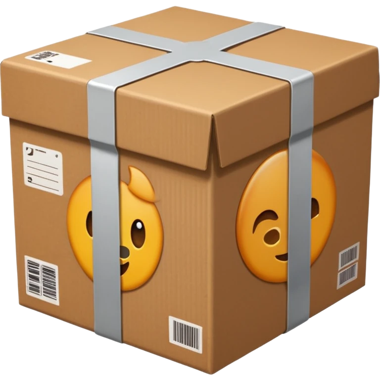make delivery box  emoji