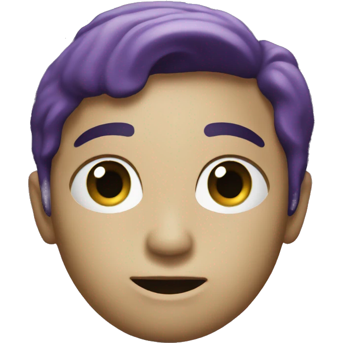 Purple galaxy emoji