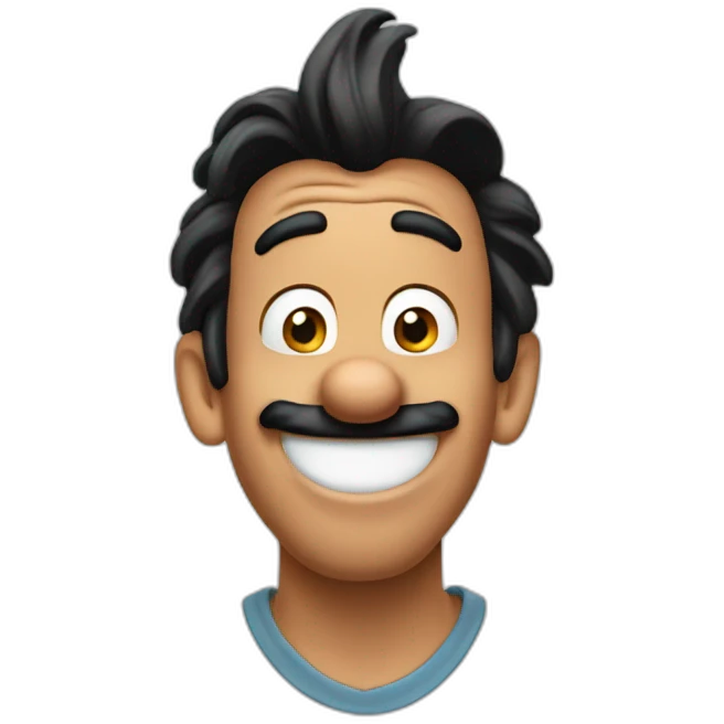 Disney goofy emoji