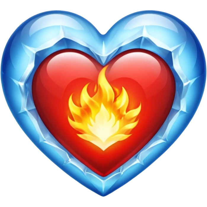❤️‍🔥💙 emoji
