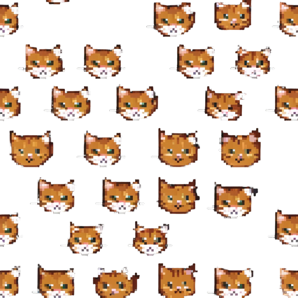ginger cat smiling emoji