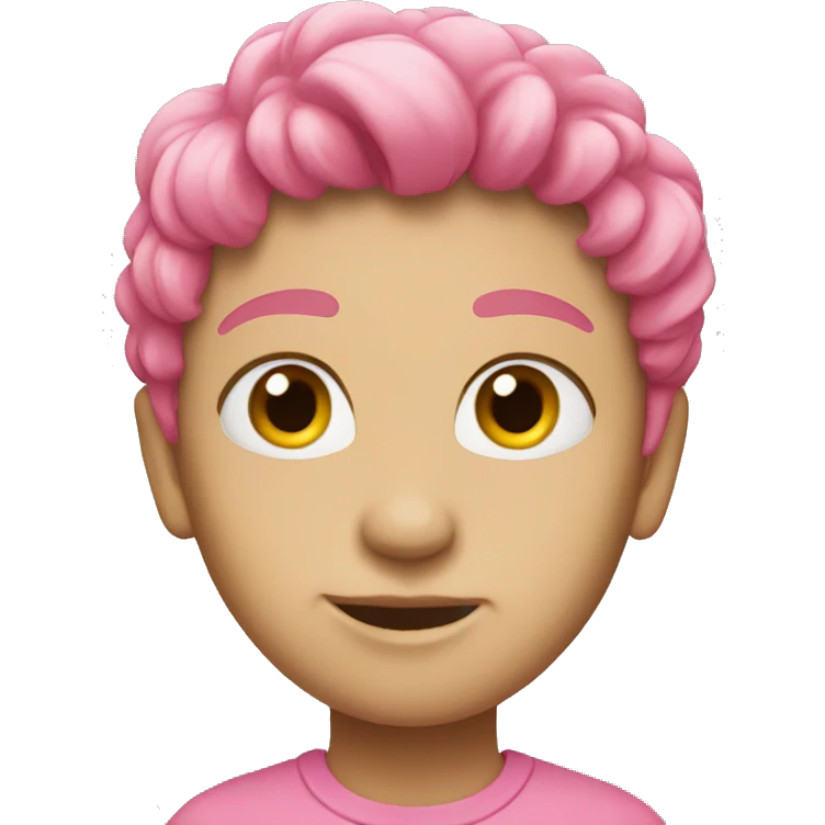 Pink emoji