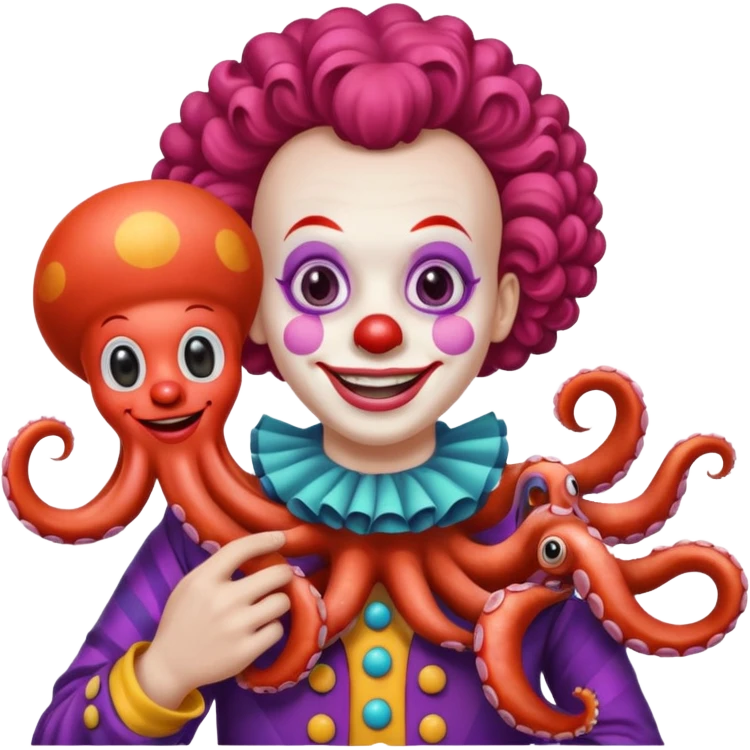 🐙🤡 emoji