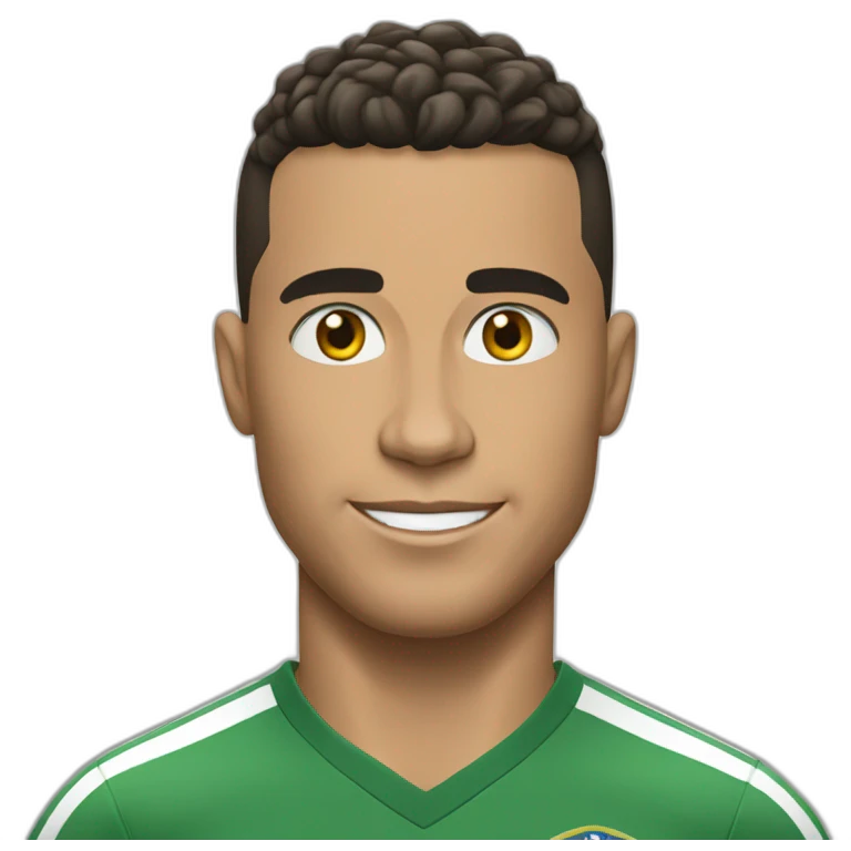 Ronaldo réaliste emoji