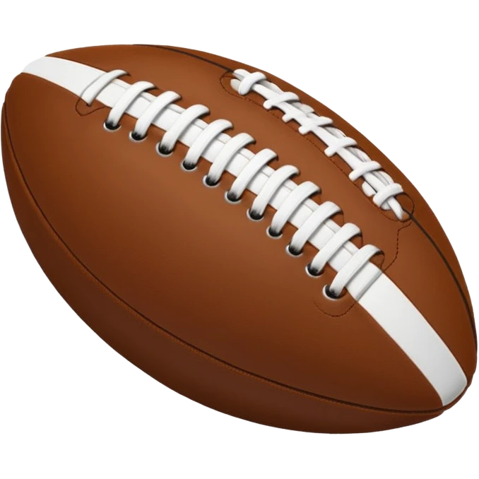 american football oval laces emoji