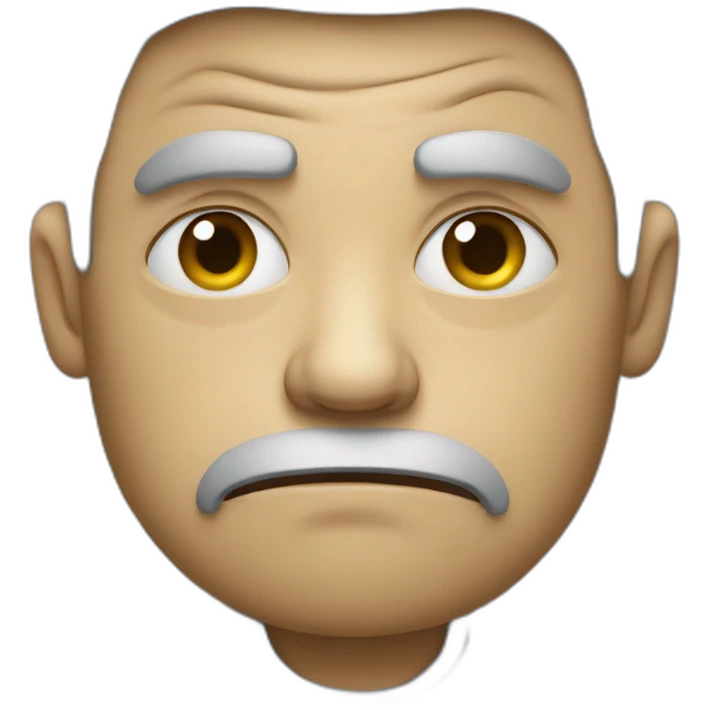 disgruntled emoji