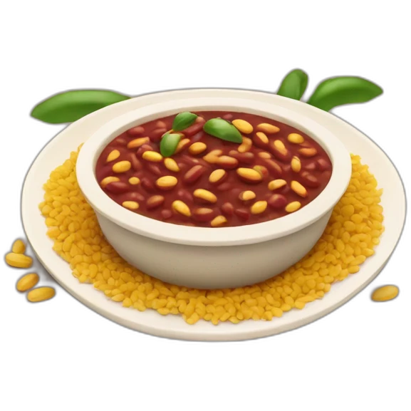 Rajma chawal emoji