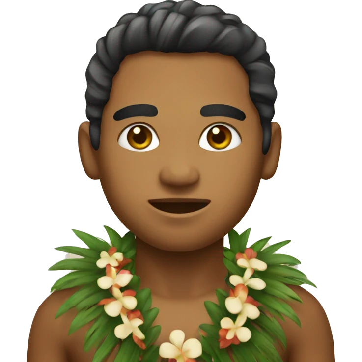 Hawaiian tribal emoji