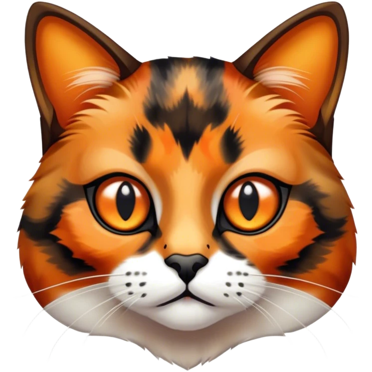 Tortishell cat emoji