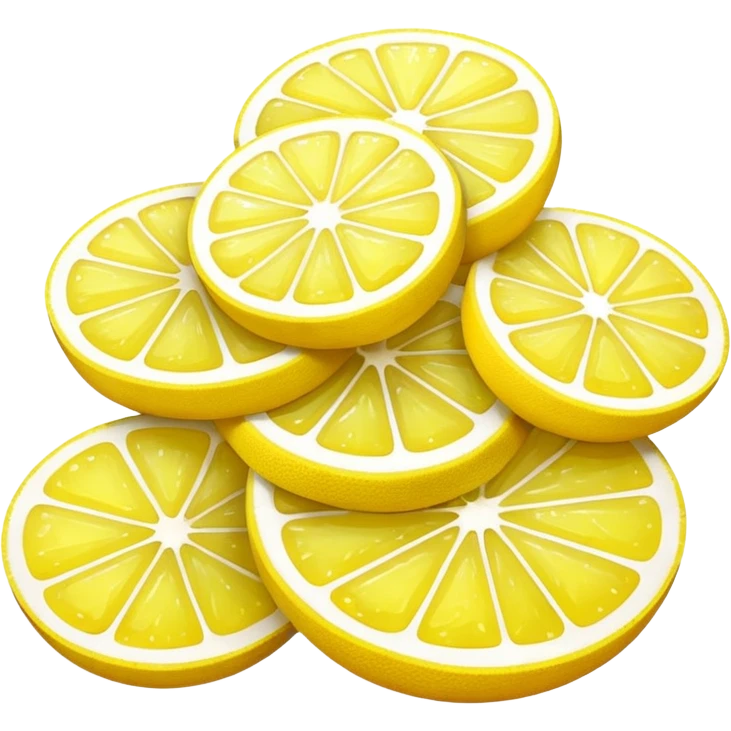 lemon and sugar pile emoji