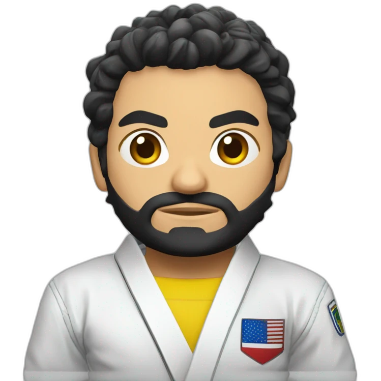 brazilian jiu jitsu spider guard emoji