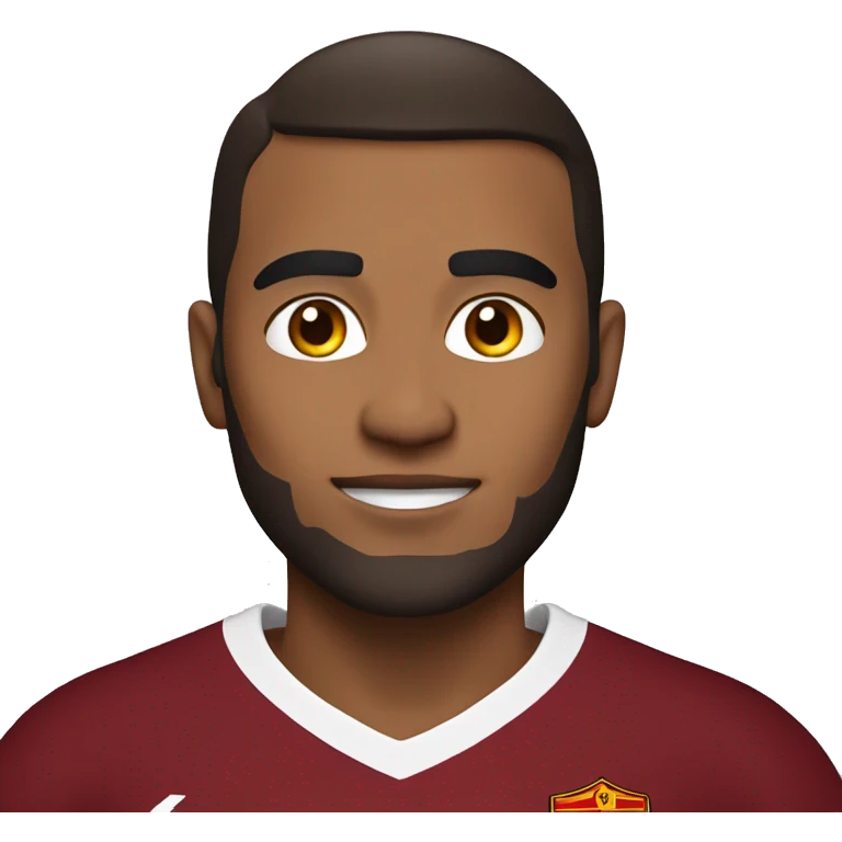 Roma football club player  emoji