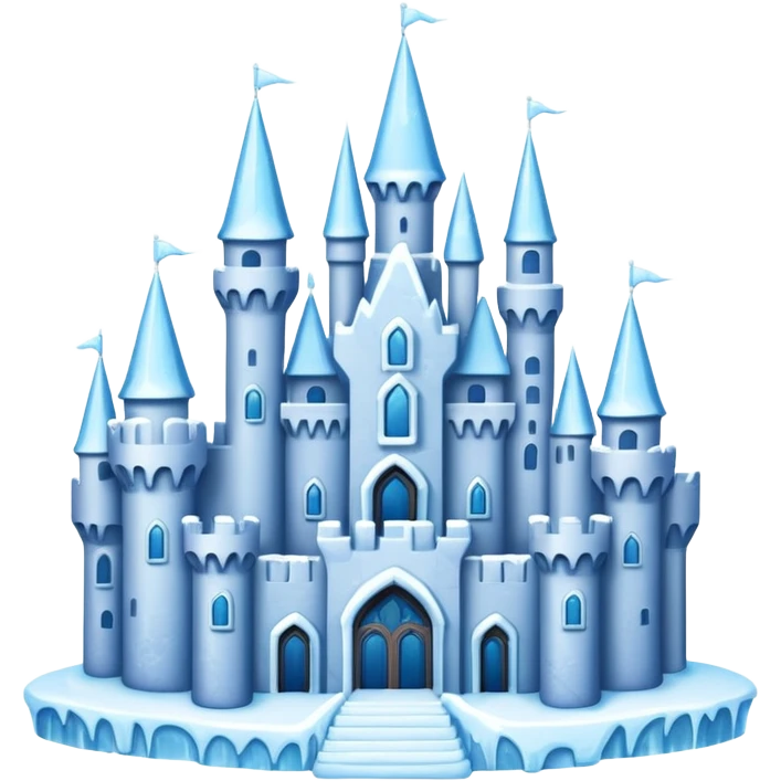 Frozen castle emoji