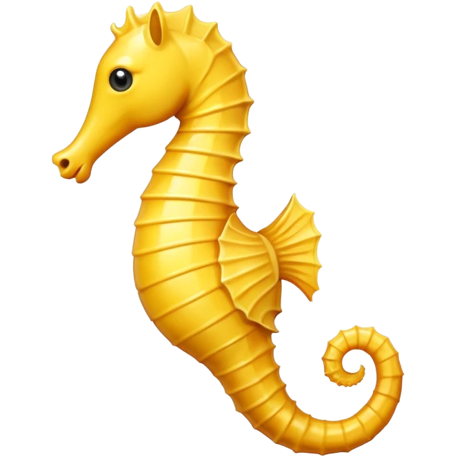 yellow seahorse emoji