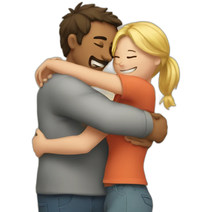 squeeze hug emoji