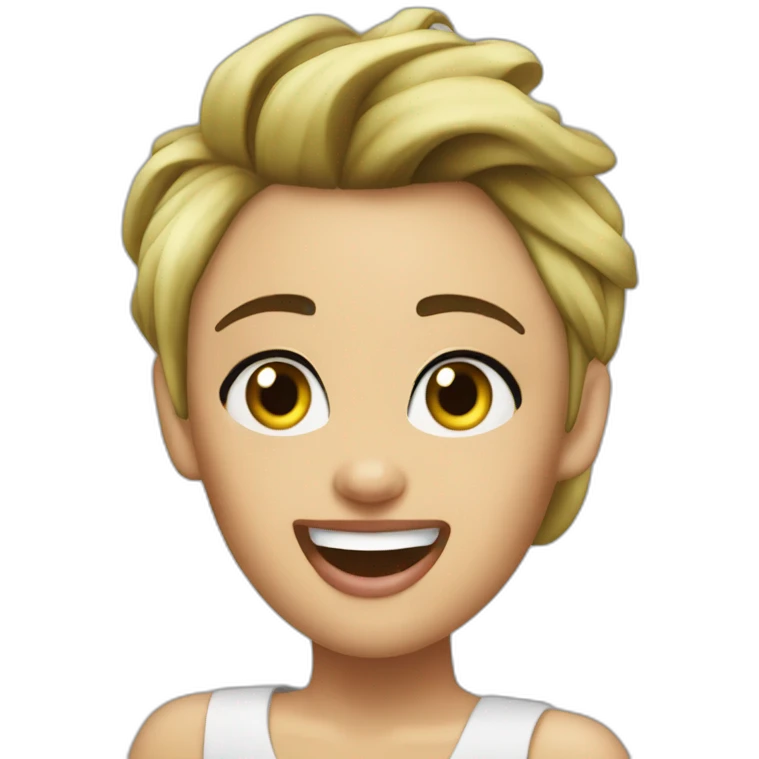 Miley Cyrus chante emoji