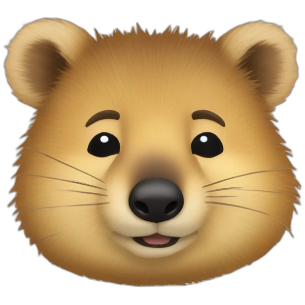 sleepy quokka emoji