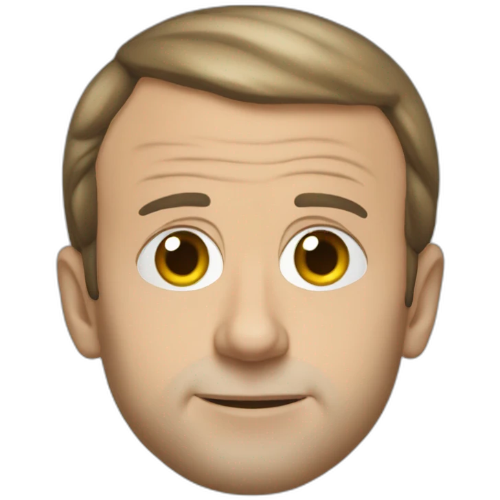 Emmanuel Macron emoji
