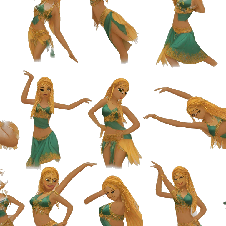 Bellydance emoji