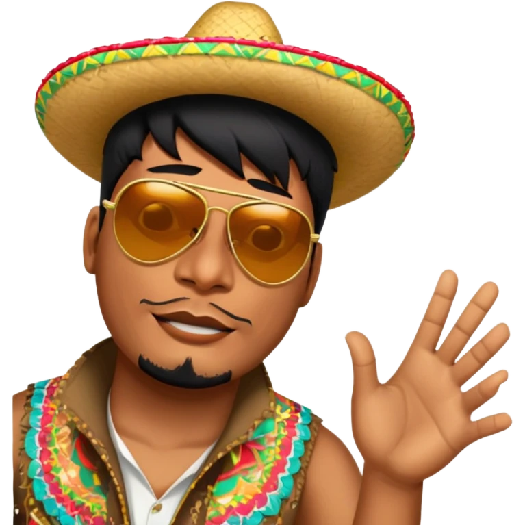 Fiestero with Sombrero emoji