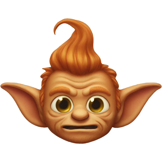 ginger goblin  emoji