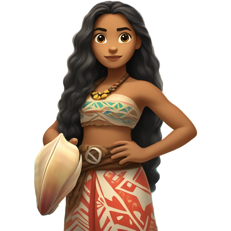 Moana emoji