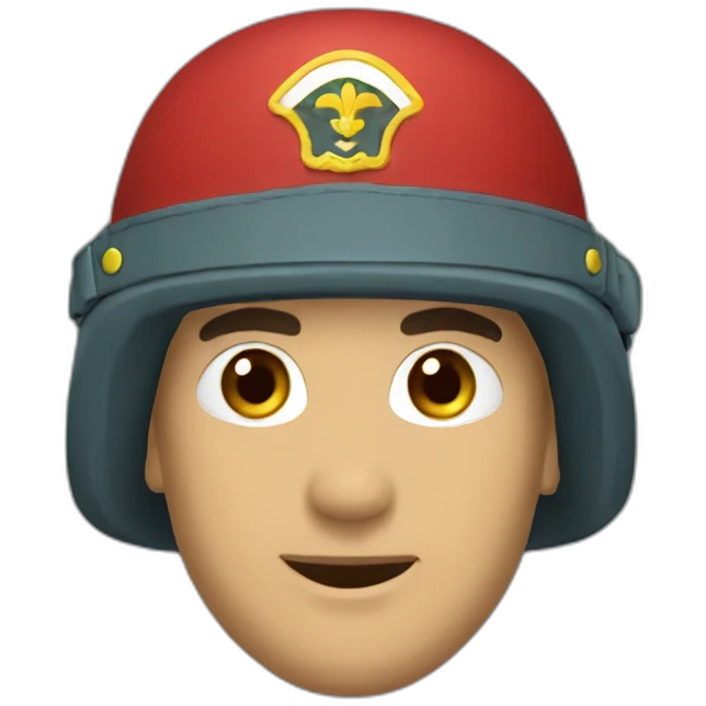 parachutiste militaire emoji