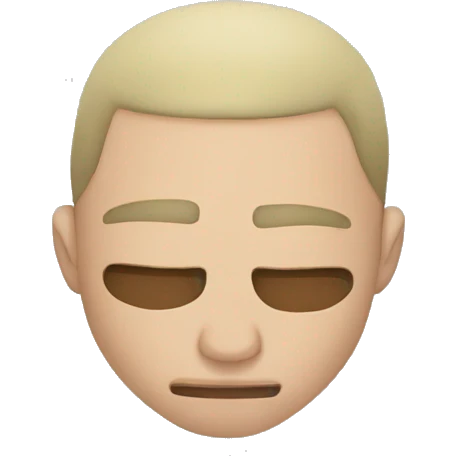 mma fighter facepalm hiding eyes emoji