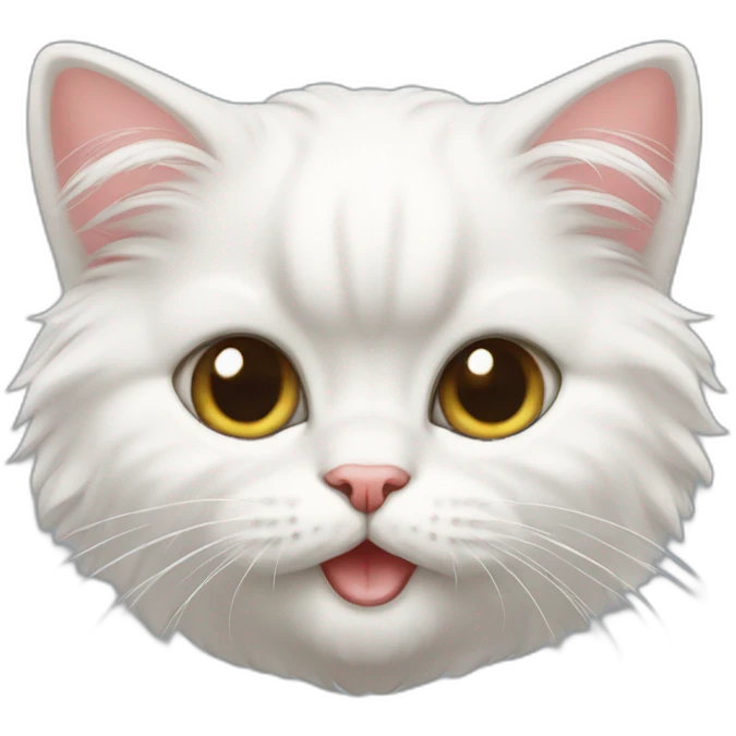Cute Persian Kitten emoji