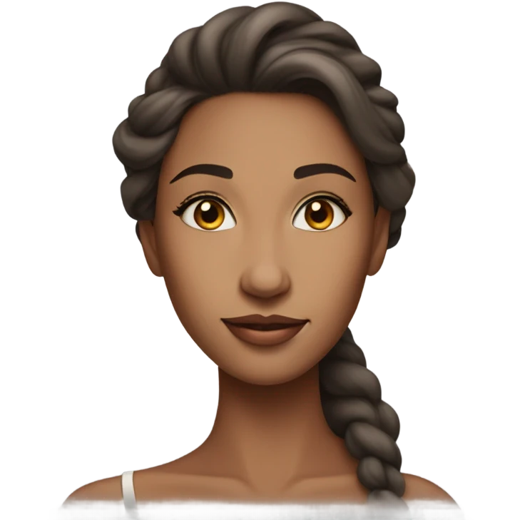 Perfect stunning flawless girlfriend emoji