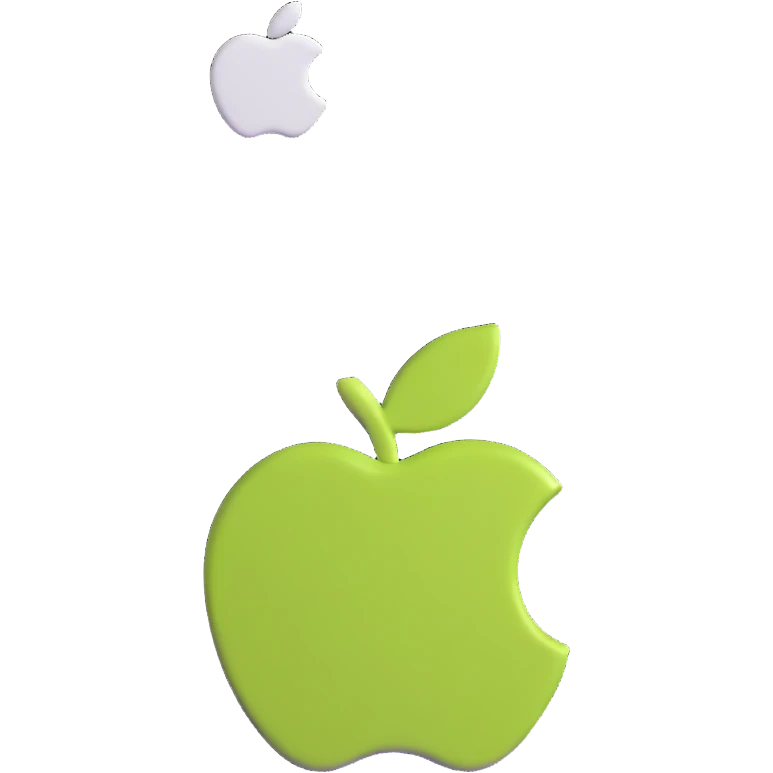 sleek white wall-mounted coat hooks in apple-inspired minimalist design emoji