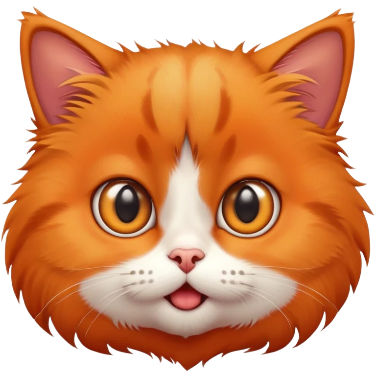 surprised cat with big round eyes emoji