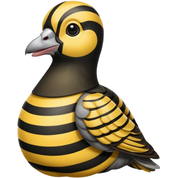 yellowjackets holding a pigeon emoji