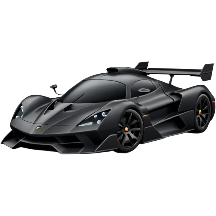 Aerodynamic death trooper hypercar emoji