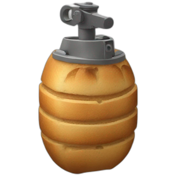 Bread grenade emoji