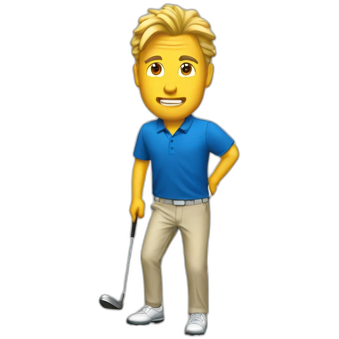 Golf ssj2 emoji
