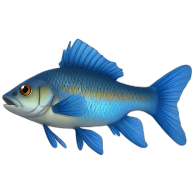 blue barb emoji