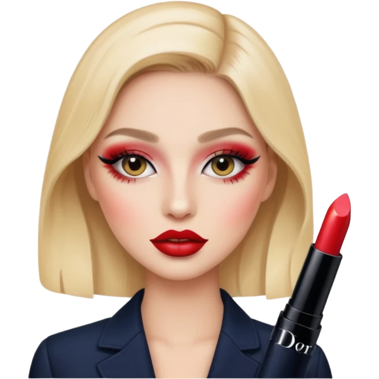 Emoji makeup Dior emoji