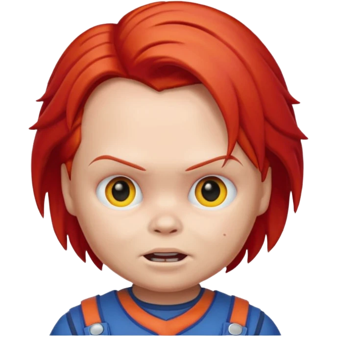 Un emojin de chuky emoji