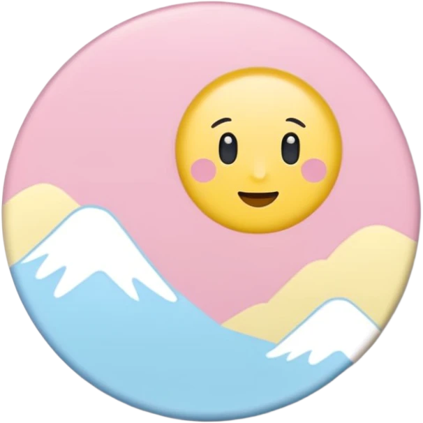 Süse Ästhetik Sticker Clean Girl vibe emoji