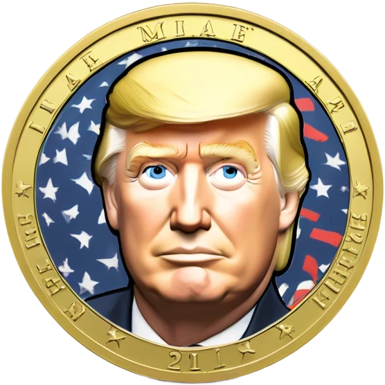 Trump coin emoji