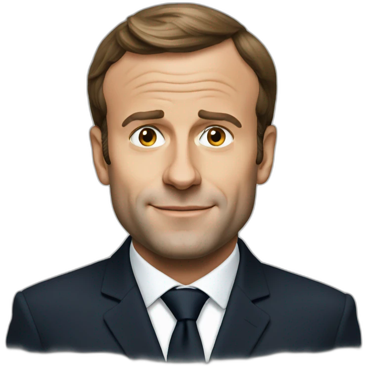 Emmanuel Macron emoji
