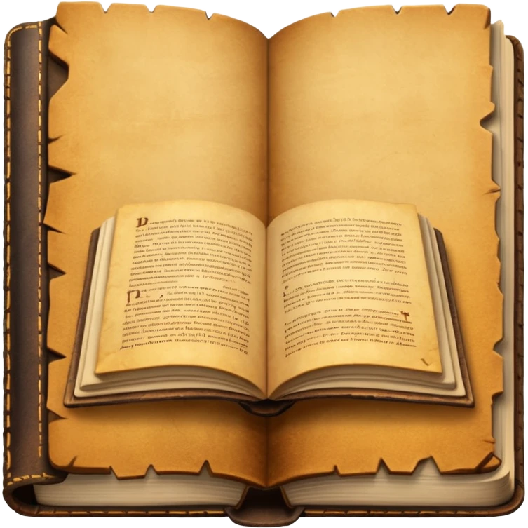 old civilization Printed Book emoji