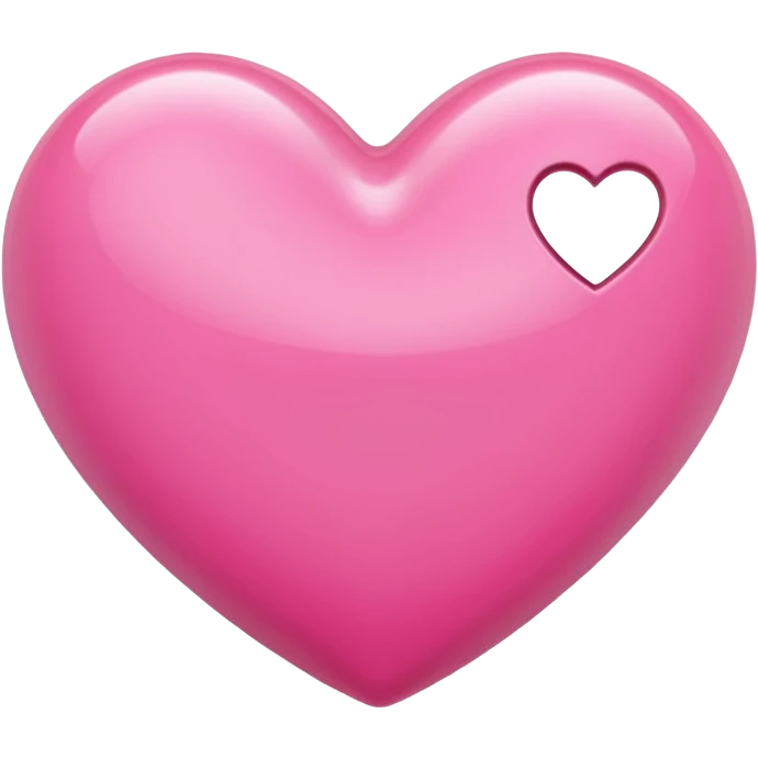 Pink heart emoji