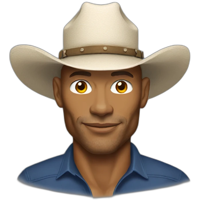 David goggins in cowboy hat emoji